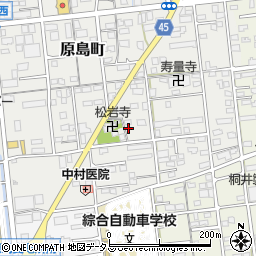 静岡県浜松市中央区原島町85周辺の地図