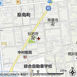 静岡県浜松市中央区原島町84周辺の地図