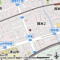 神鋼ケアライフ株式会社 岡本ステーション周辺の地図
