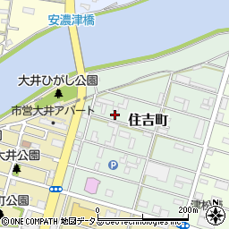 三重県津市住吉町10-11周辺の地図