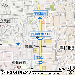 原田運送店舗周辺の地図