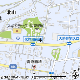 愛知県豊橋市大岩町西郷内163周辺の地図