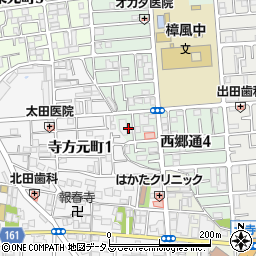 大阪府守口市西郷通4丁目2周辺の地図
