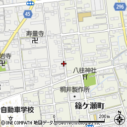 静岡県浜松市中央区篠ケ瀬町320周辺の地図