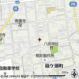 静岡県浜松市中央区篠ケ瀬町321周辺の地図