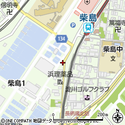 スペース柴島第３駐車場周辺の地図