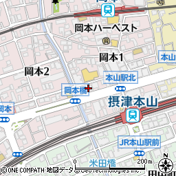 わくわく創造アトリエ神戸　岡本プレイルーム周辺の地図