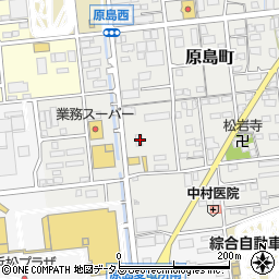 静岡県浜松市中央区原島町585周辺の地図