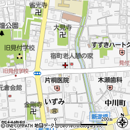 静岡銀行見付支店周辺の地図