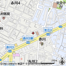 大阪旭運送株式会社周辺の地図