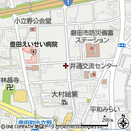 静岡県磐田市小立野149周辺の地図