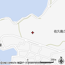 愛知県西尾市一色町佐久島後口周辺の地図