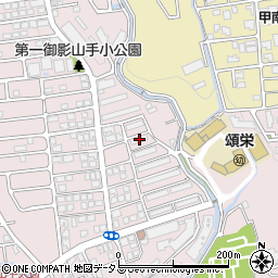 兵庫県神戸市東灘区御影山手3丁目1-8周辺の地図