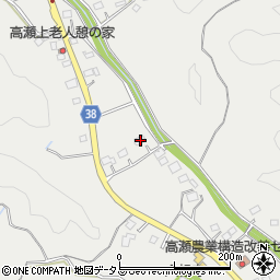 静岡県掛川市高瀬1358-1周辺の地図