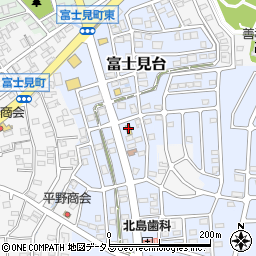 セブンイレブン磐田富士見台店周辺の地図