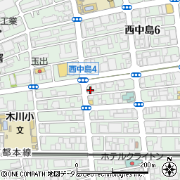 大阪府警備業協同組合周辺の地図
