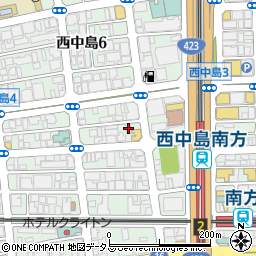 ＫＤＩ新大阪ビル周辺の地図