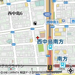 新大阪阪神周辺の地図
