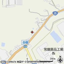 三重県伊賀市白樫2747-2周辺の地図