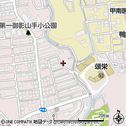 兵庫県神戸市東灘区御影山手3丁目2-23周辺の地図