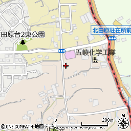 四條畷警察署田原交番周辺の地図