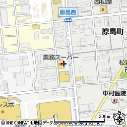 静岡県浜松市中央区原島町524周辺の地図