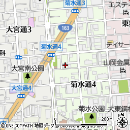 大阪府守口市菊水通4丁目2周辺の地図