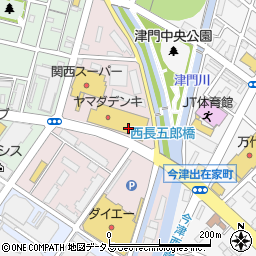 ヤマダ不動産西宮甲子園店周辺の地図