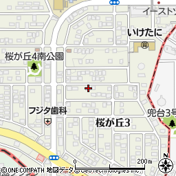 レグラン桜が丘周辺の地図