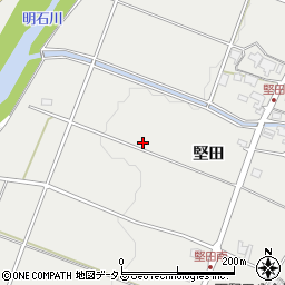 兵庫県神戸市西区平野町堅田周辺の地図