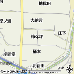 京都府木津川市相楽柿ケ坪周辺の地図