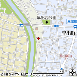 静岡県浜松市中央区十軒町697周辺の地図