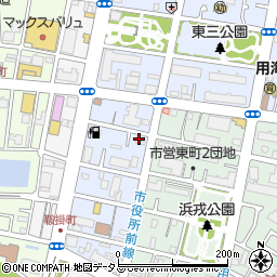 内田建設株式会社周辺の地図