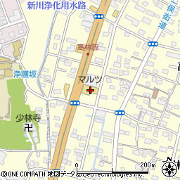 ハードオフ　オフハウス浜松高林店周辺の地図