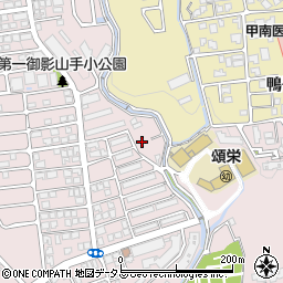 兵庫県神戸市東灘区御影山手3丁目2-24周辺の地図