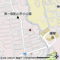 兵庫県神戸市東灘区御影山手3丁目1-9周辺の地図