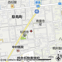 静岡県浜松市中央区原島町96周辺の地図