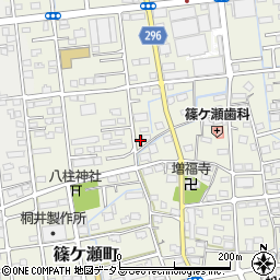 静岡県浜松市中央区篠ケ瀬町812周辺の地図