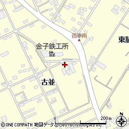 愛知県豊橋市西幸町古並135-1周辺の地図