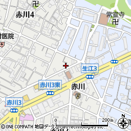 清谷米穀店周辺の地図