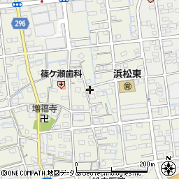 静岡県浜松市中央区篠ケ瀬町642周辺の地図