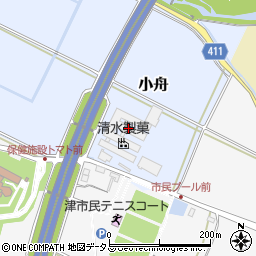 三重県津市小舟282周辺の地図