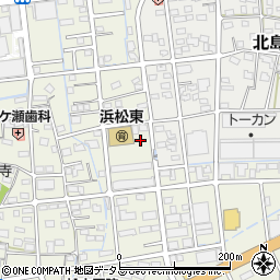 静岡県浜松市中央区篠ケ瀬町581周辺の地図