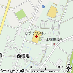 しずてつストア菊川南店周辺の地図