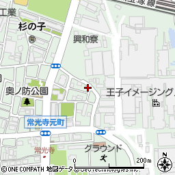 兵庫県尼崎市常光寺3丁目2-6周辺の地図