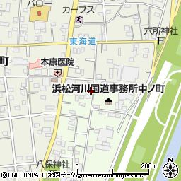 静岡県浜松市中央区中野町1162周辺の地図