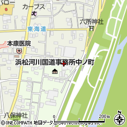 静岡県浜松市中央区中野町1110周辺の地図
