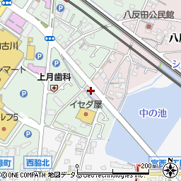 兵庫県加古川市平岡町八反田5周辺の地図