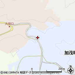京都府木津川市加茂町大畑（尾崎）周辺の地図