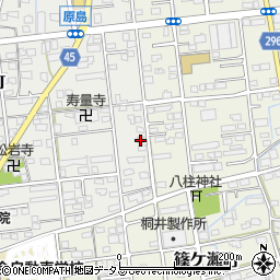 静岡県浜松市中央区原島町10周辺の地図